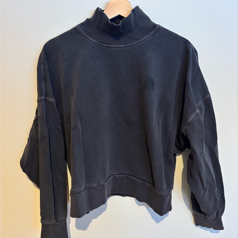 The North Face Charcoal Turtleneck Sweater